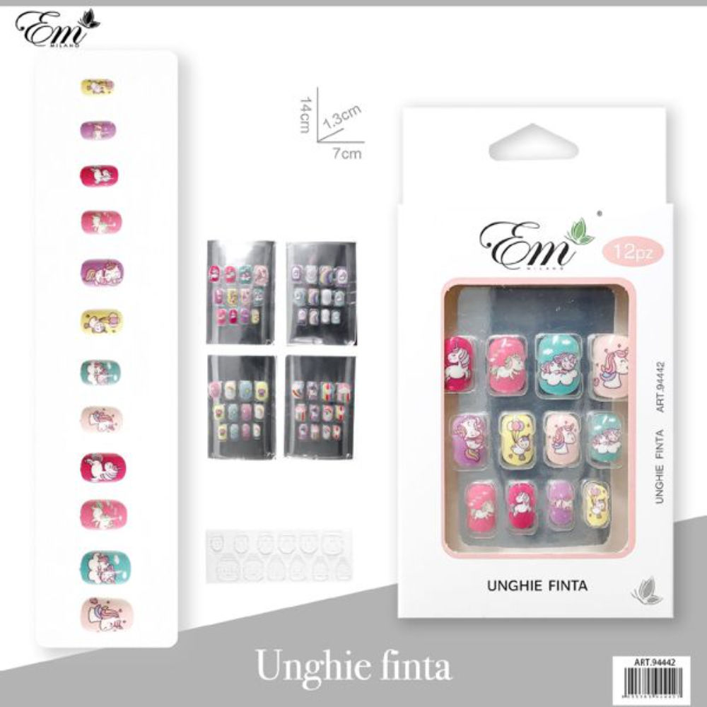 UNGHIE FINTE CON BIADESIVO Em