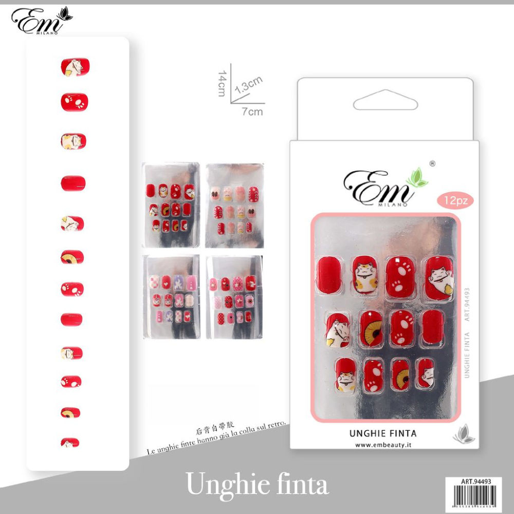 UNGHIE FINTE CON BIADESIVOEm