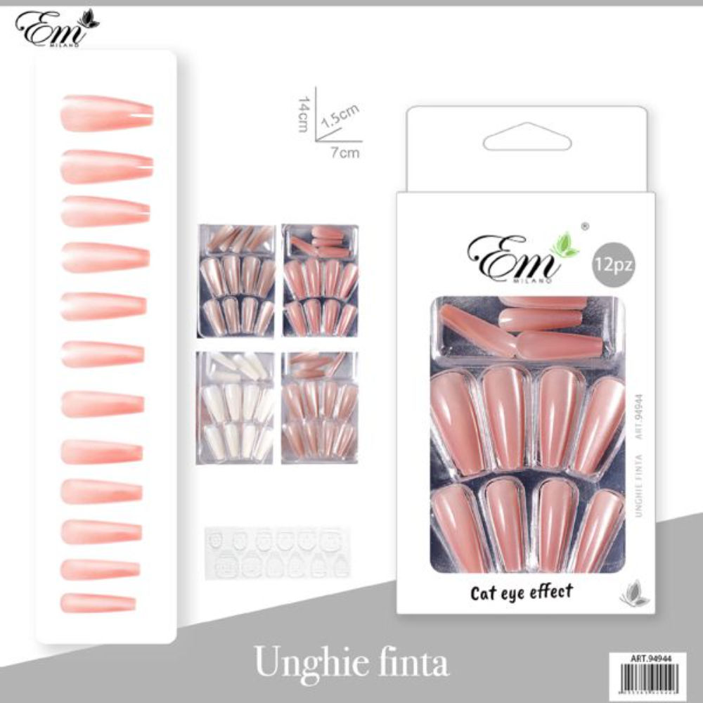 UNGHIE FINTE BALLERINE - EFFETTO OCCHIO GATTOEm