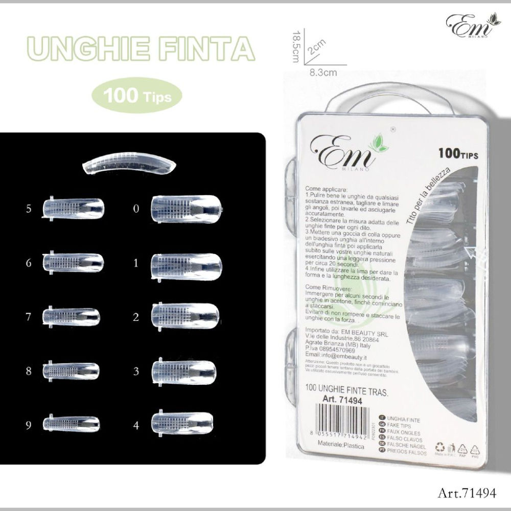 TIPS RICOSTRUZIONE E ALLUNGAMENTO UNGHIAEm