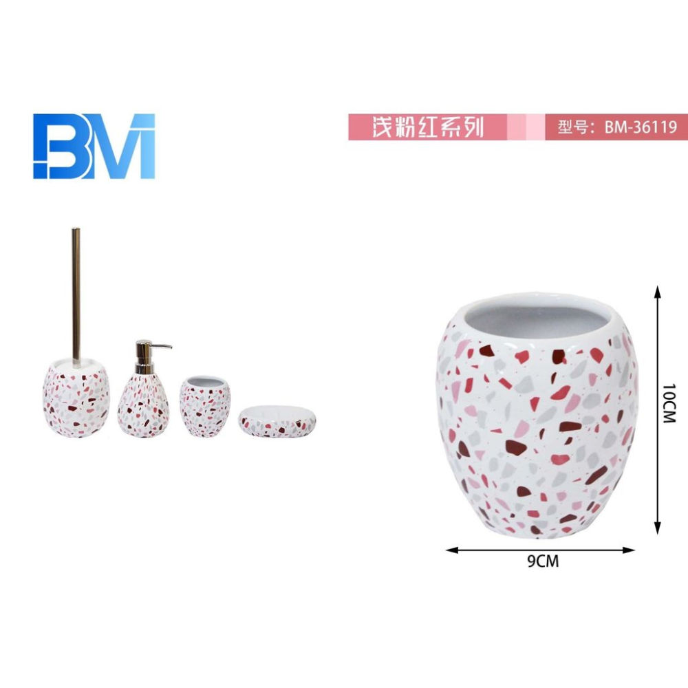 BICCHIERE BAGNO IN CERAMICA - VENEZIANABm