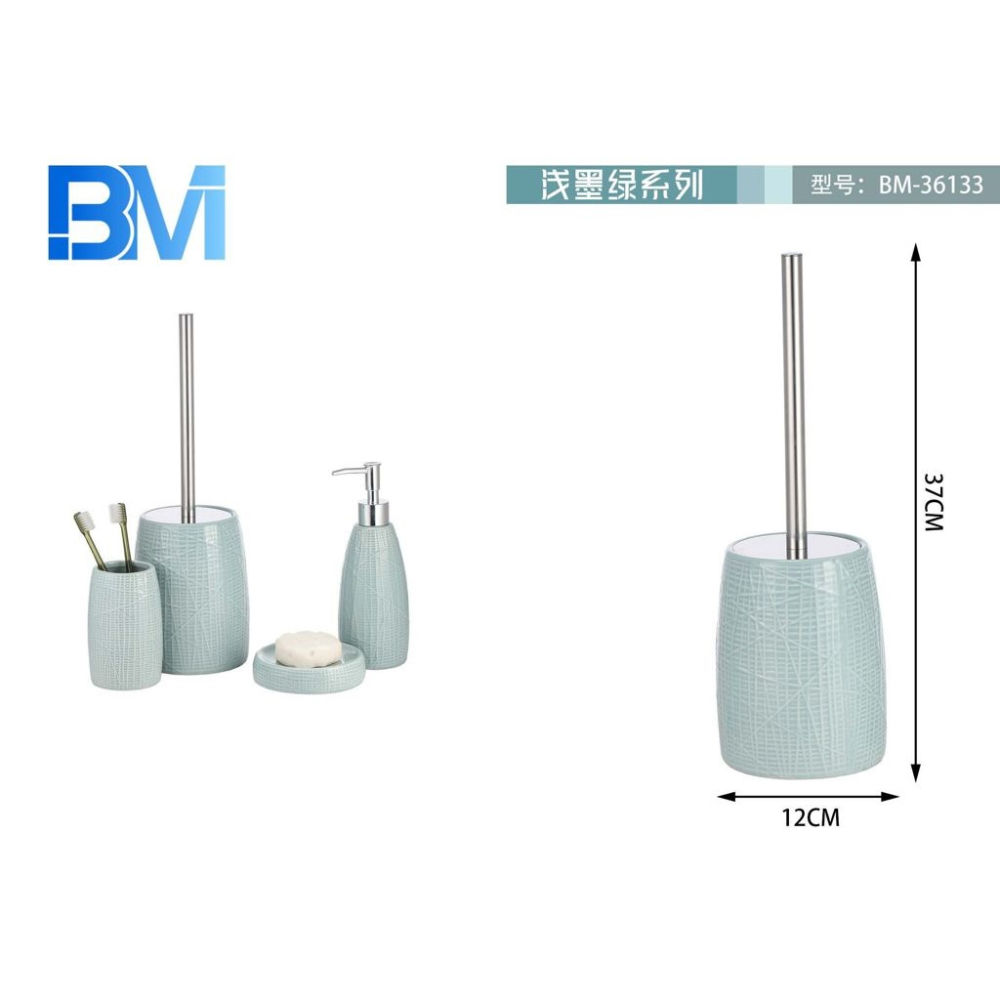 PORTASCOPINO IN CERAMICA - AZZURRO CHIAROBm
