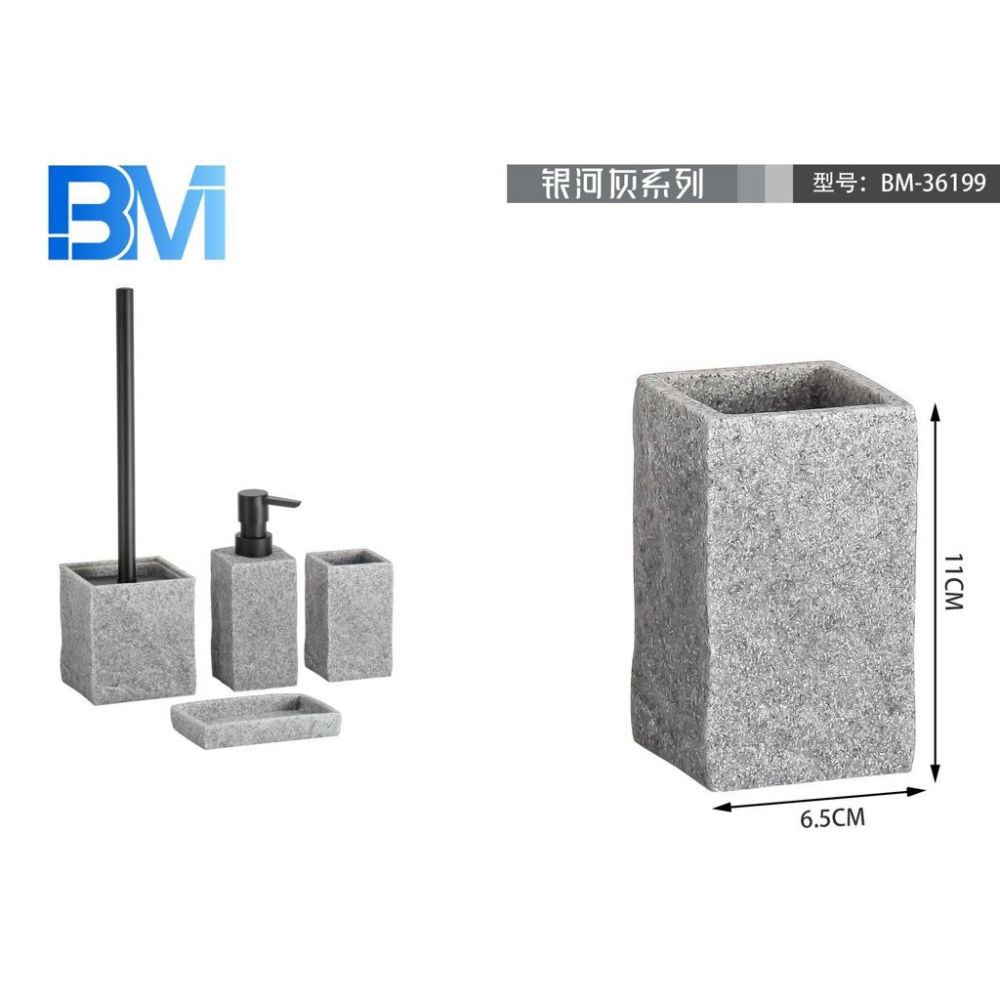 BICCHIERE IN RESINA - STONEBm