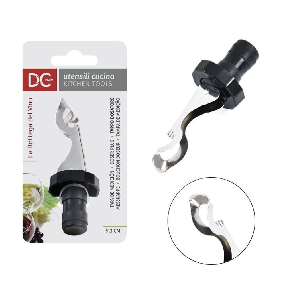 DC CASA TAPPO BOTTIGLIA ERMETICO 9,3X3CMDc Casa