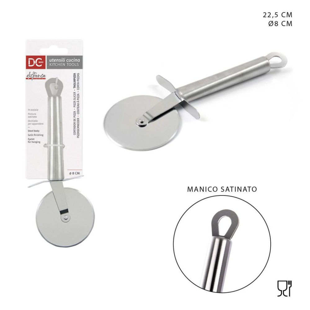 DC CASA TAGLIAPIZZA ACC,SATINATO  D8X22,5CMDc Casa