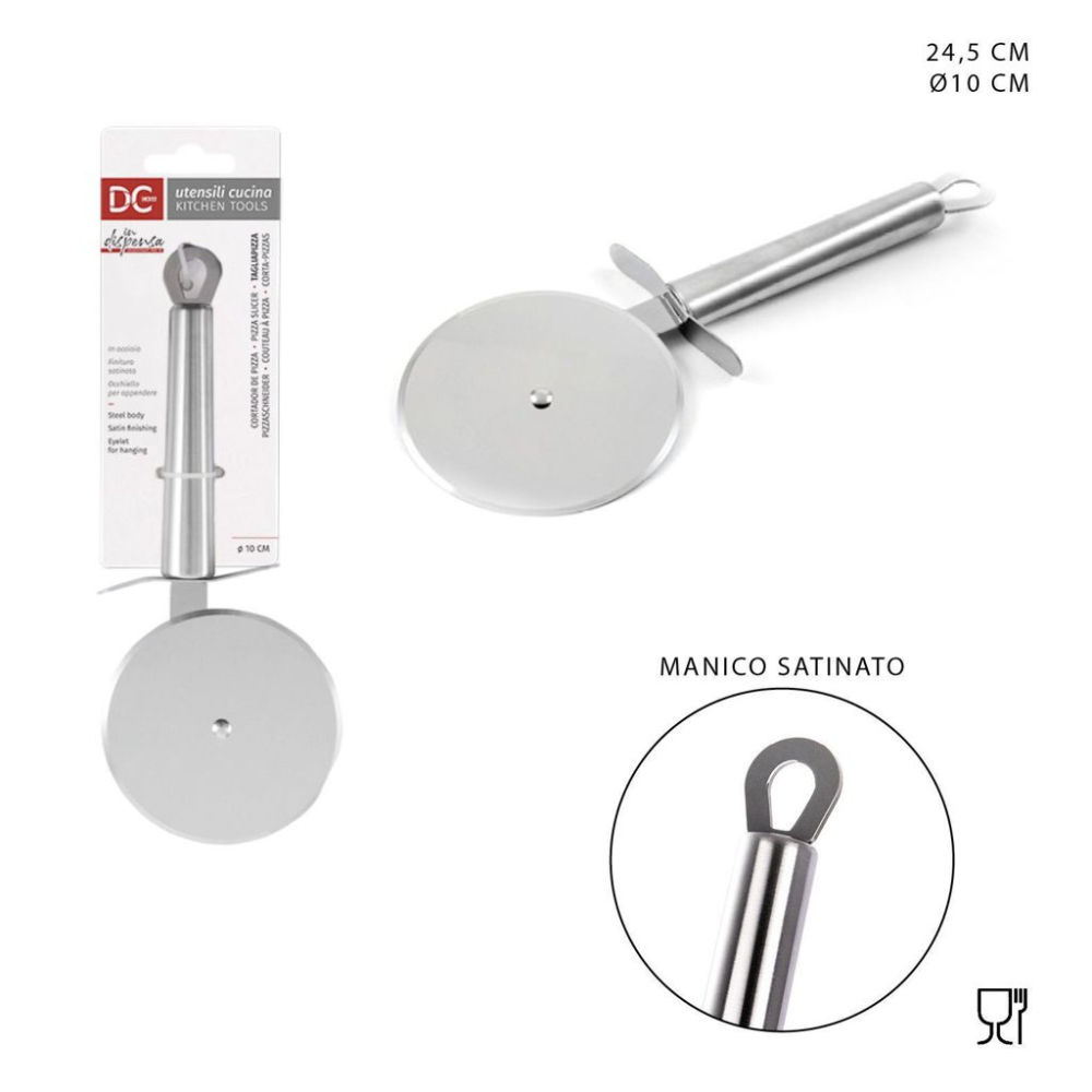 DC CASA TAGLIAPIZZA ACC,SATINATO D10X24,5CMDc Casa