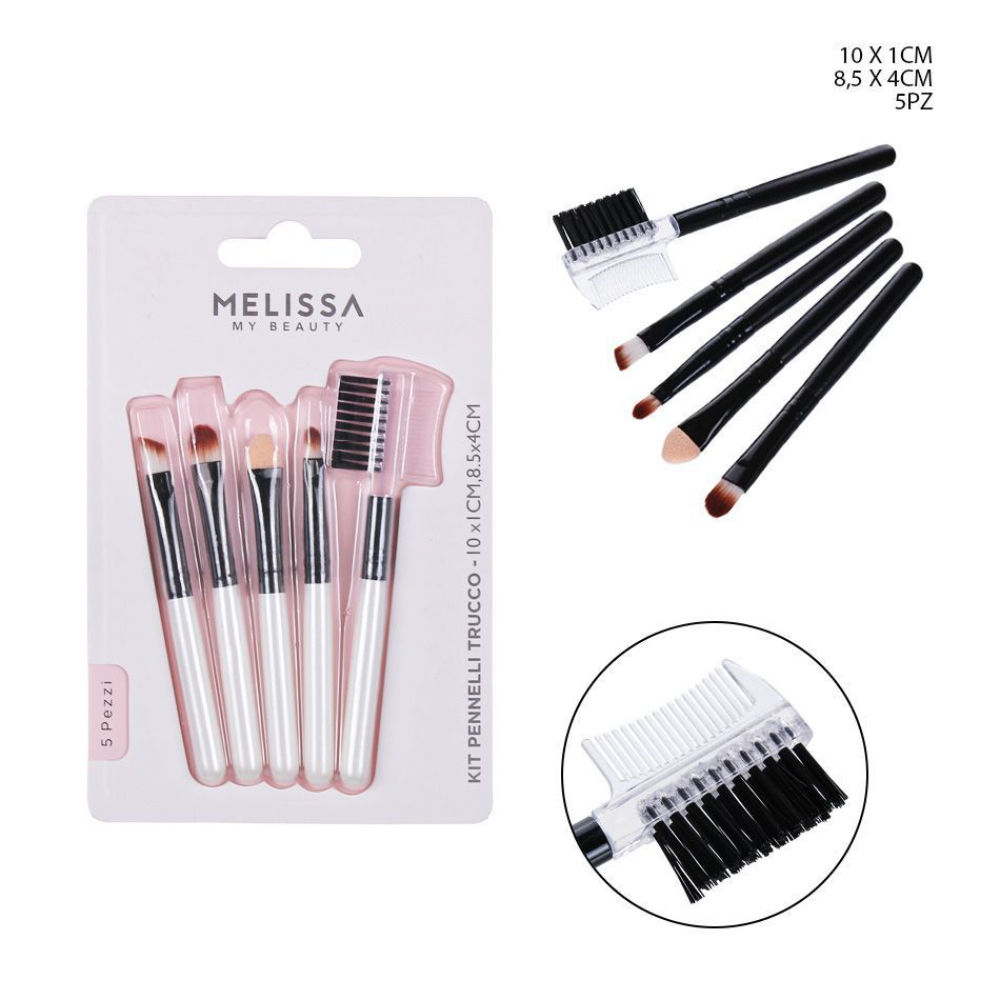 MELISSA MINI SET PENNELLI TRUCCO 5PZMelissa