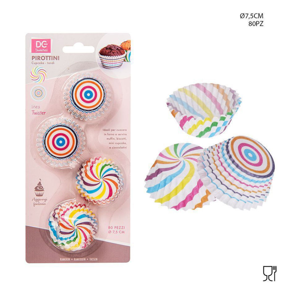 DC CASA PIROTTINO CARTA TWISTER  7,5CM 80PZDc Casa