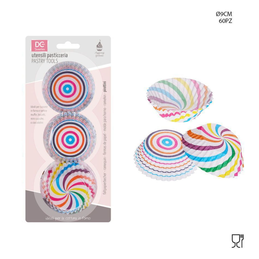 DC CASA PIROTTINO CARTA TWISTER  9CM 60PZDc Casa