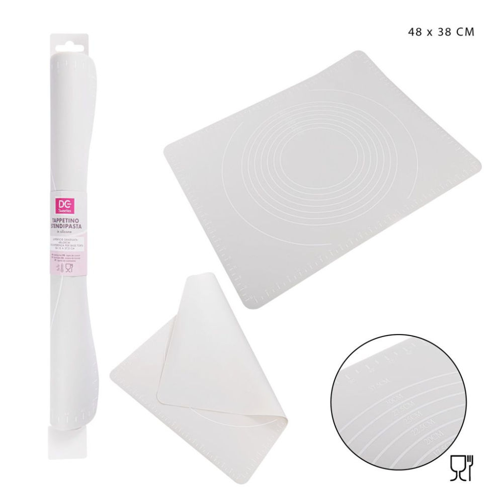 DC CASA TAPPETINO GRADUATO SILICONE 50X40CMDc Casa