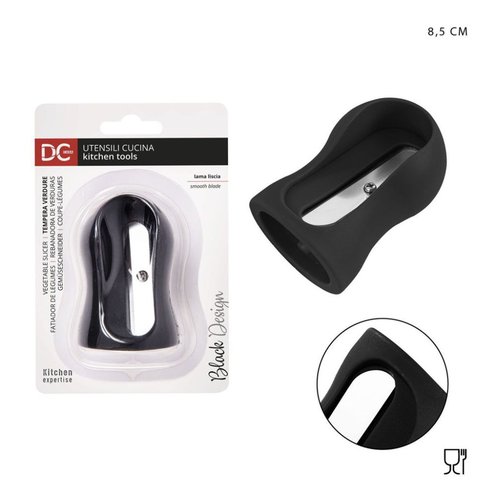 DC CASA L/BLACK TEMPERA VERDURE ACCIAIO 8,5CMDc Casa