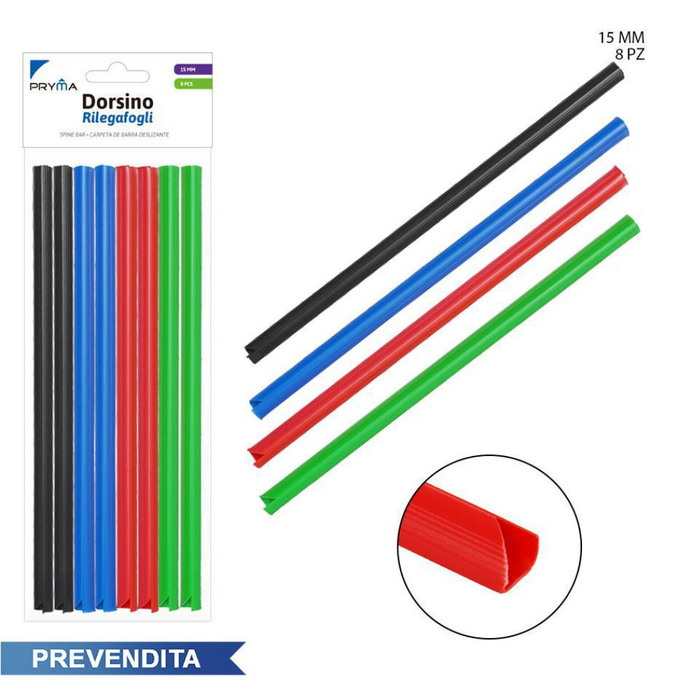 PRYMA DORSINO RILEGAFOGLI TRIANGOLARE 15MM 8PZPryma