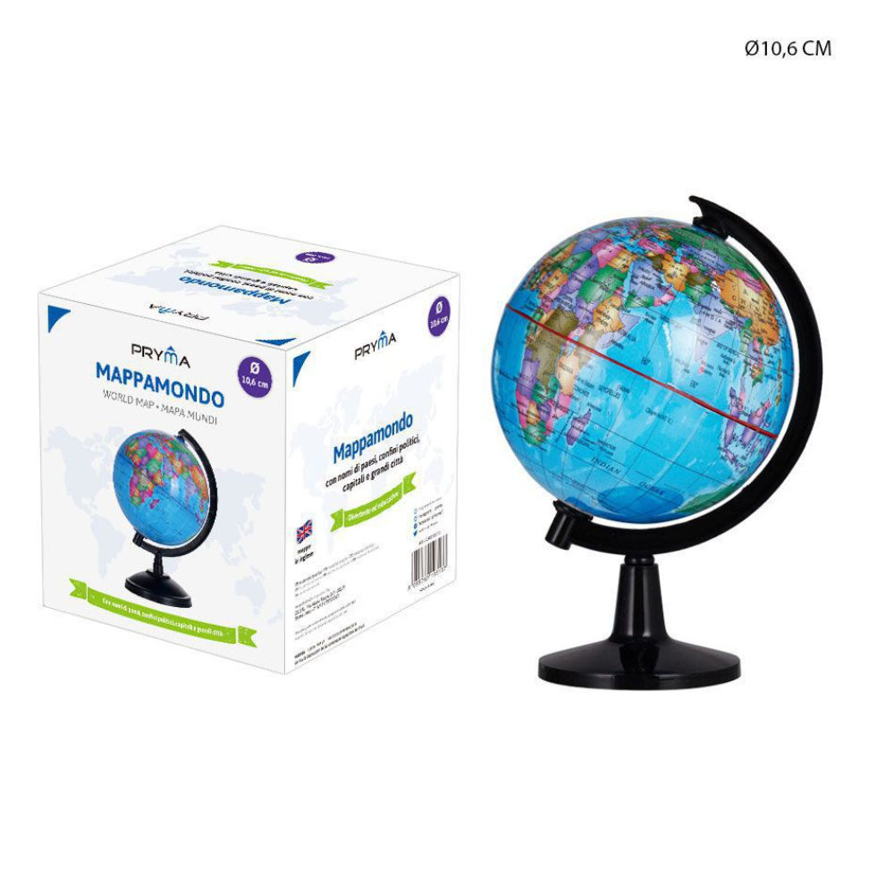 PRYMA MAPPAMONDO GLOBO - D10.6CMPryma