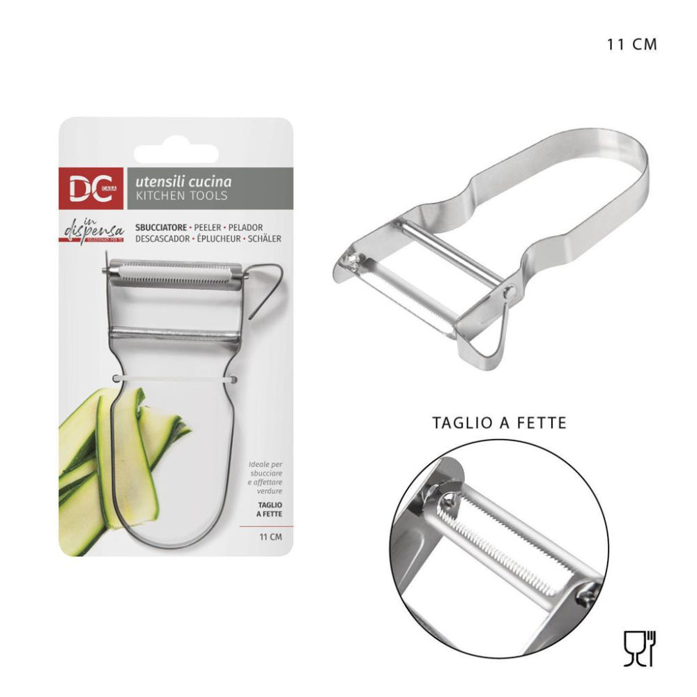 DC CASA SBUCCIATORE T/FETTE ACCIAIO 11X7X1,3CMDc Casa
