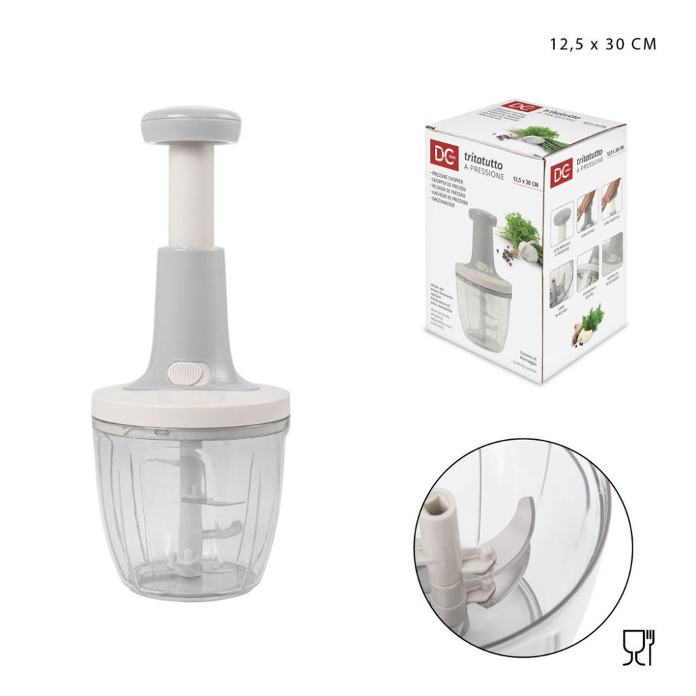 DC CASA TRITATUTTO MAN. L/ACCIAIO 12.5X30CMDc Casa