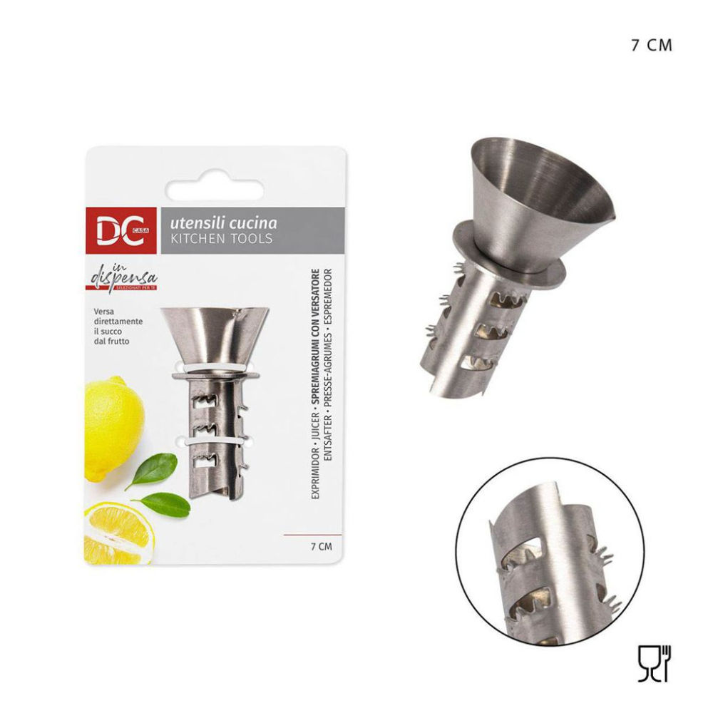 DC CASA SPREMIAGRUMI ACCIAIO 7X4CMDc Casa