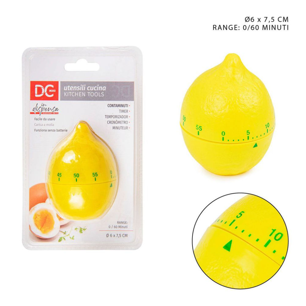 DC CASA TIMER FORMA LIMONE 62X78MMDc Casa
