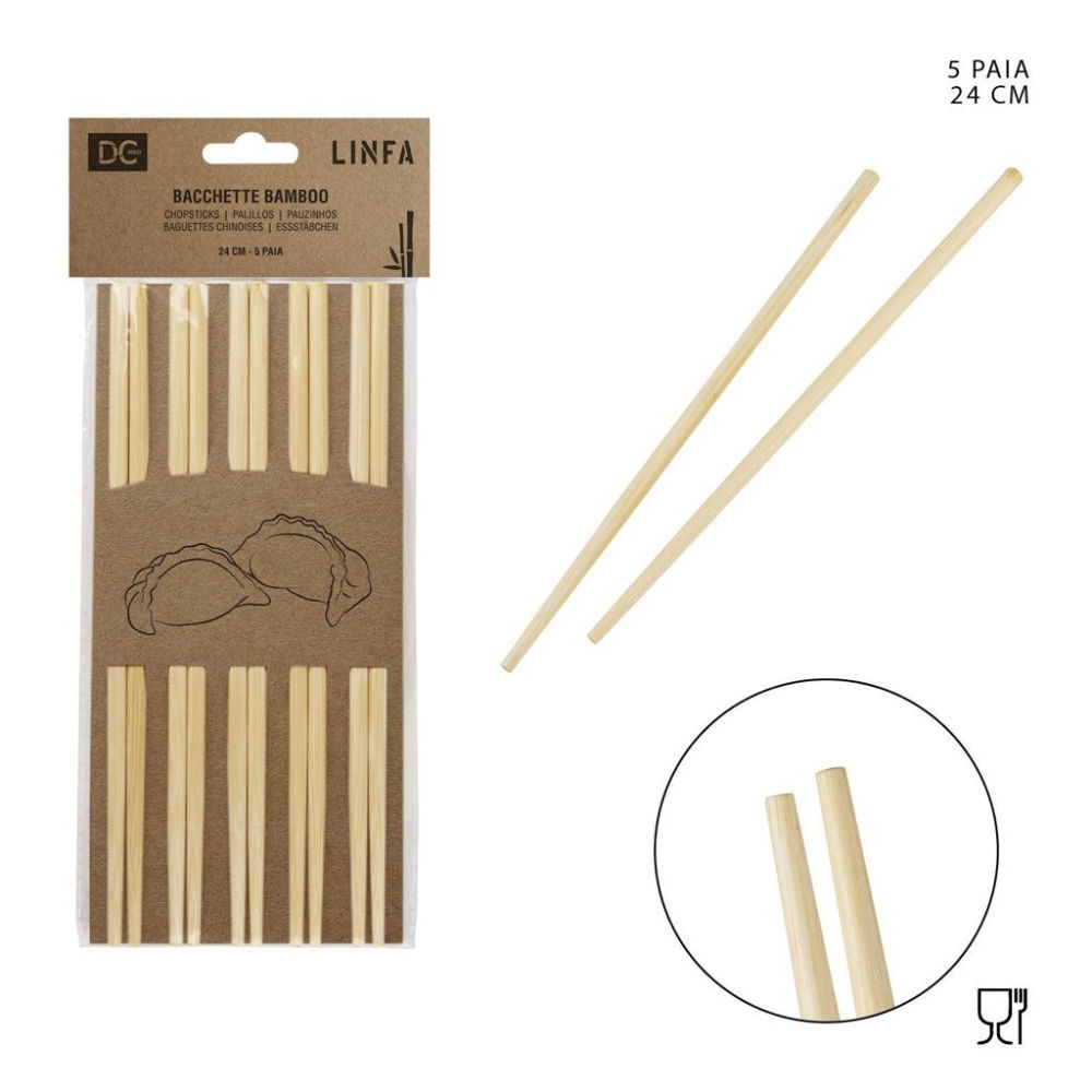 DC Bacchette Bamboo 24cm - 10pzDc Casa