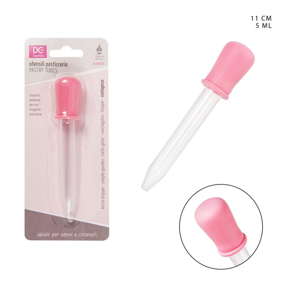 DC CASA CONTAGOCCE IN SILICONE 11CM/5MLDc Casa