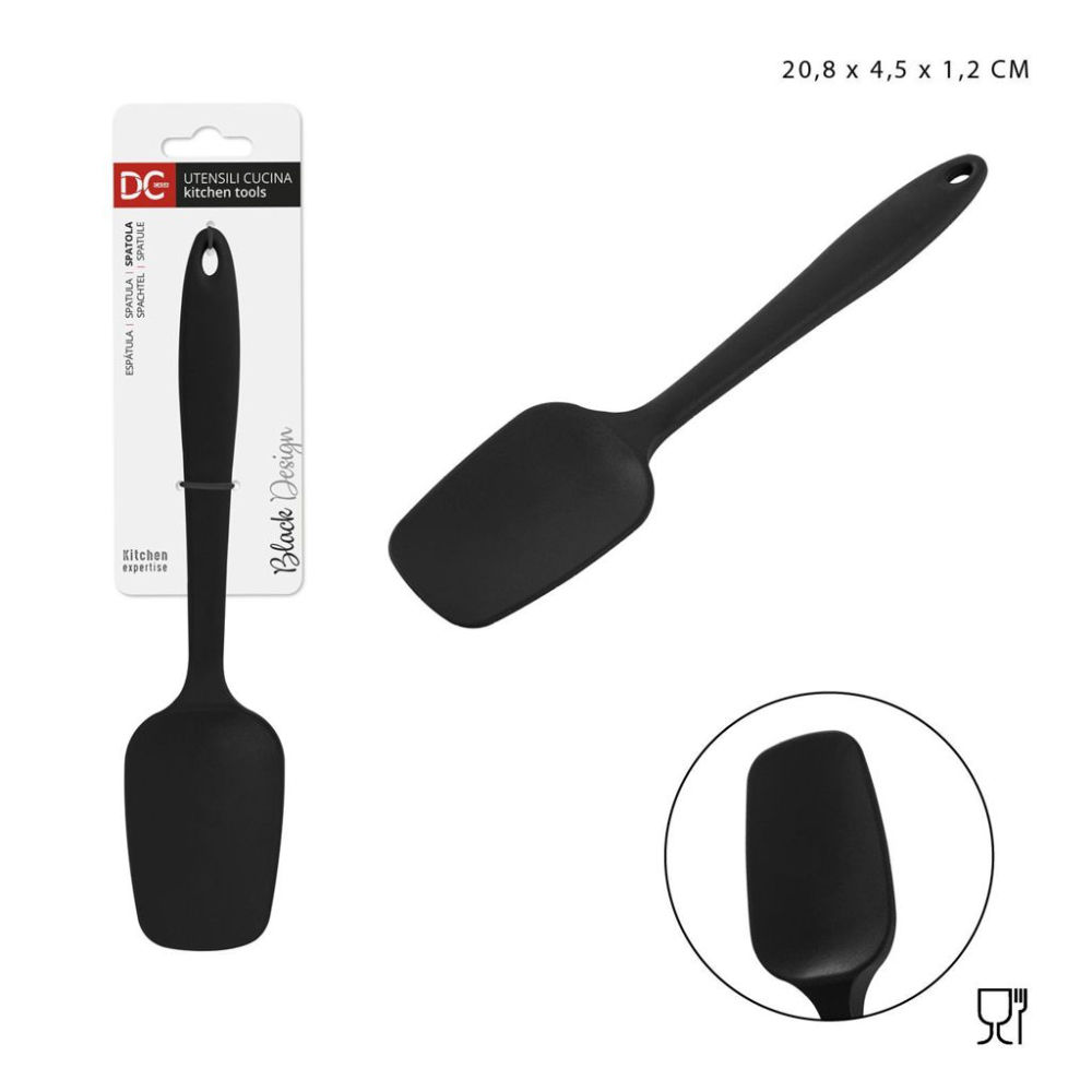DC CASA L/BLACK SPATOLA SILICONE 20,8X4,5X1,2CMDc Casa