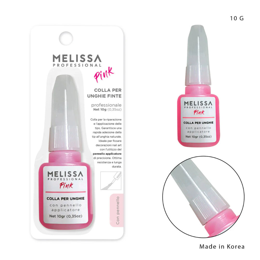 MELISSA COLLA UNGHIE C/PENNELLO - ROSA 10GMelissa