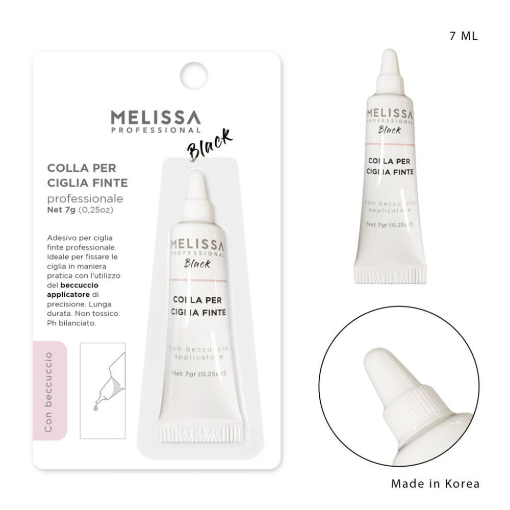 MELISSA COLLA CIGLIA FINTE TUBO - NERO 7MLMelissa