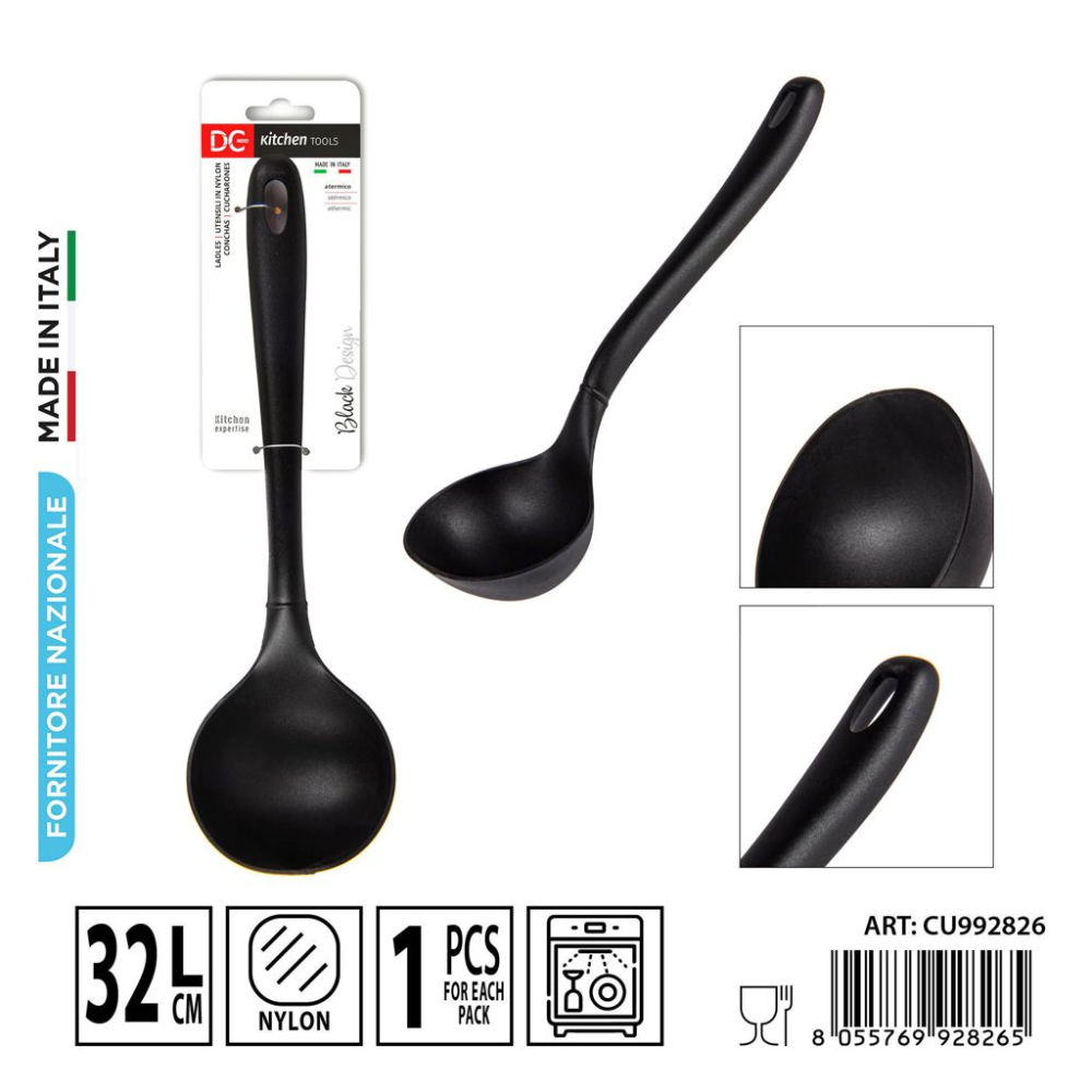 DC CASA L/BLACK MESTOLO NYLON 32CMDc Casa