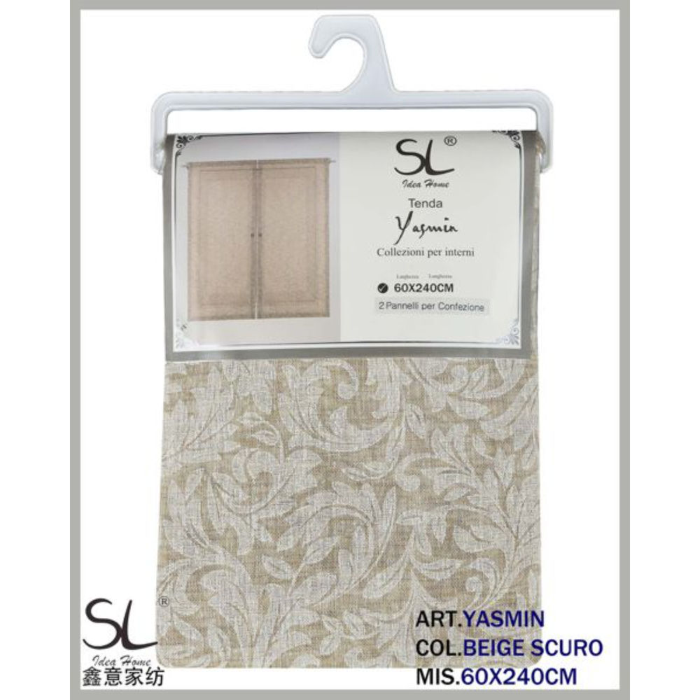 SL TENDA YASMIN 60X240CM COL.BEIGE S.Sl Ideahome