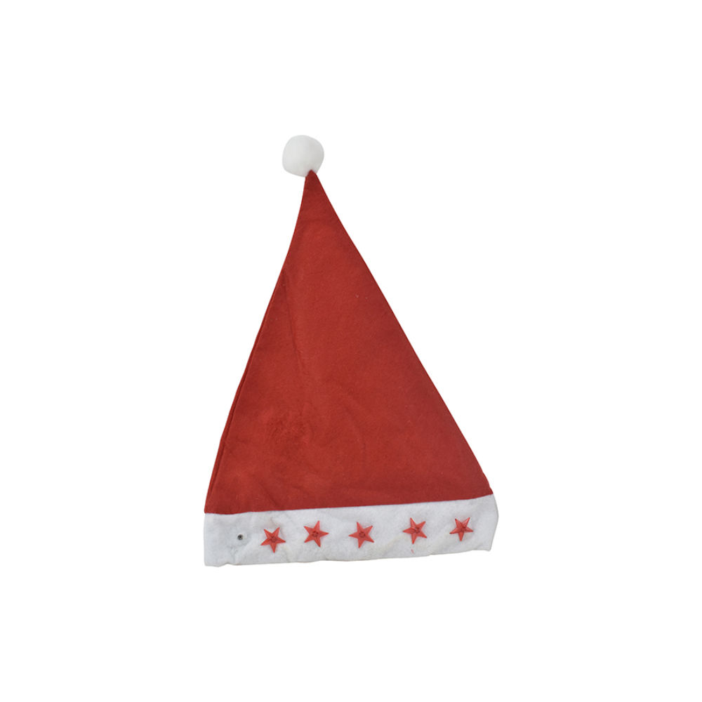Cappello Natale con Luce - RossoNataluna