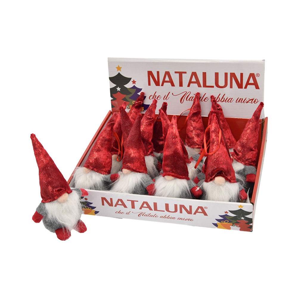 Gnomo Appendibile 18cm - XCN96890 RossoNataluna