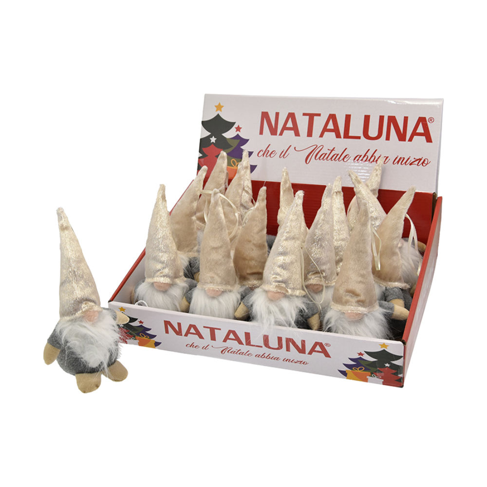 Gnomo Appendibile 18cm - XCN96890 ChampagneNataluna