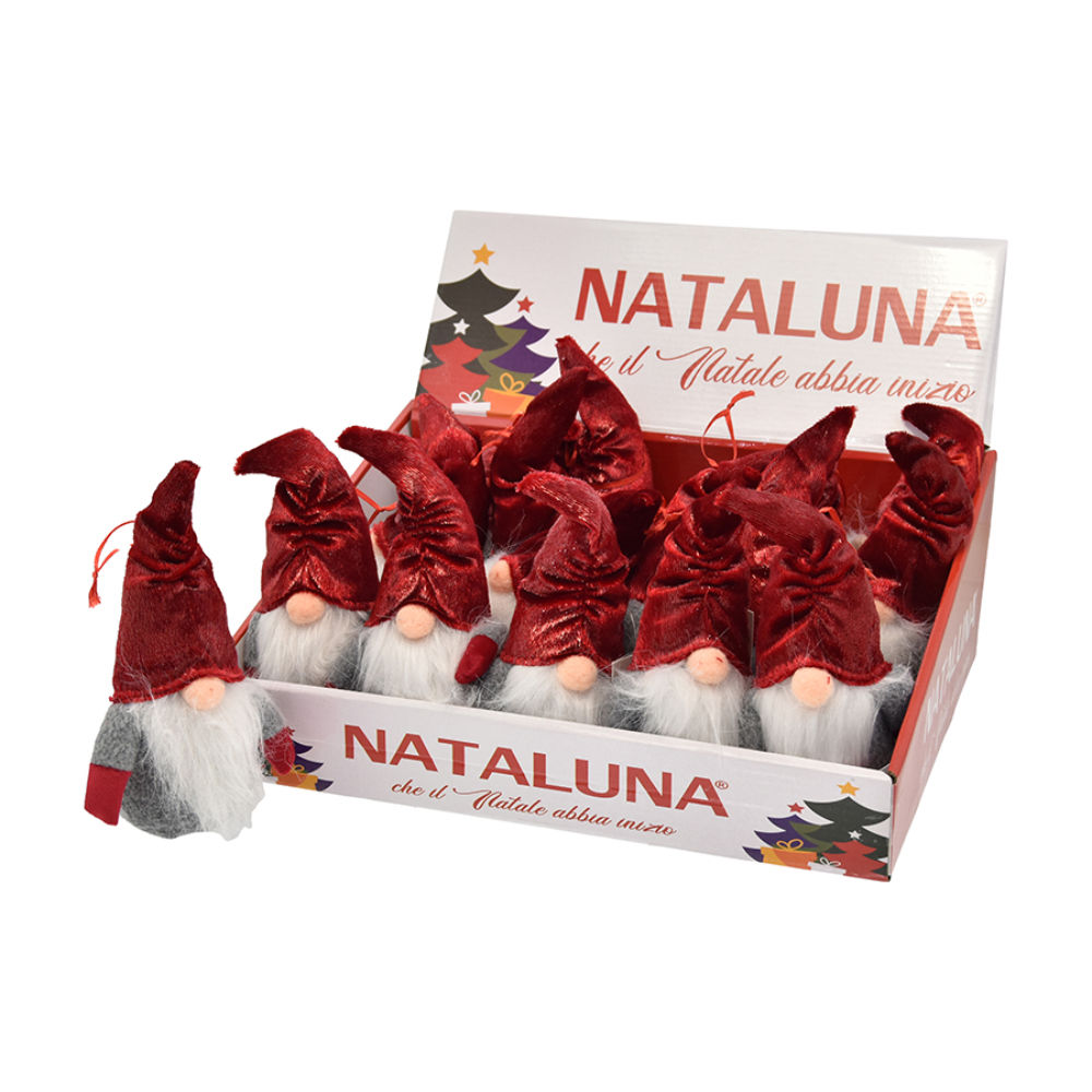 Gnomo Appendibile 18cm - XCN96892 RossoNataluna