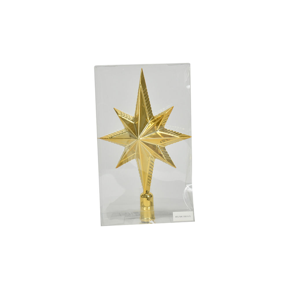 Puntale Albero 25cm Stella Oro - 68L1001ANataluna