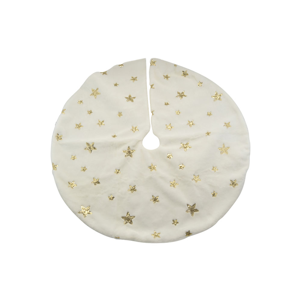 Copri Base per Albero Natale Ø90cm - Stelline OroNataluna