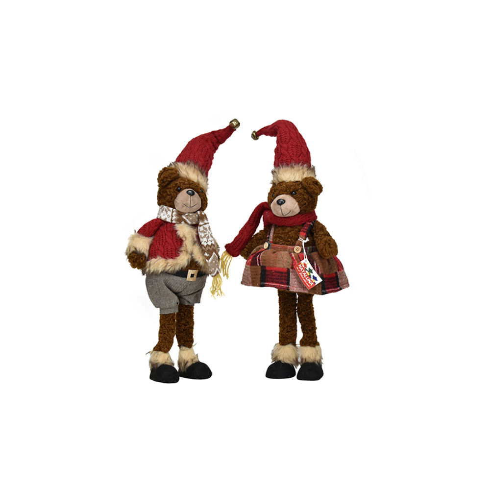 Orso Natalizio 62cm - M024Nataluna