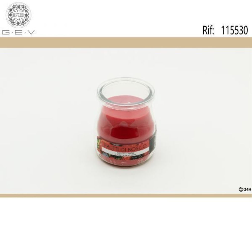 CANDELA VASO YOGURT 100ML - FRUTTI DI BOSCOGev