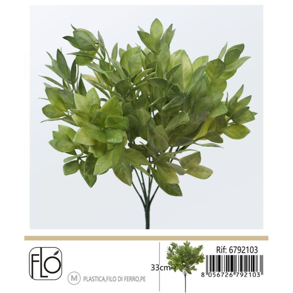 Ramo Artificiale Foglie di Gelsomino - 33cmGev