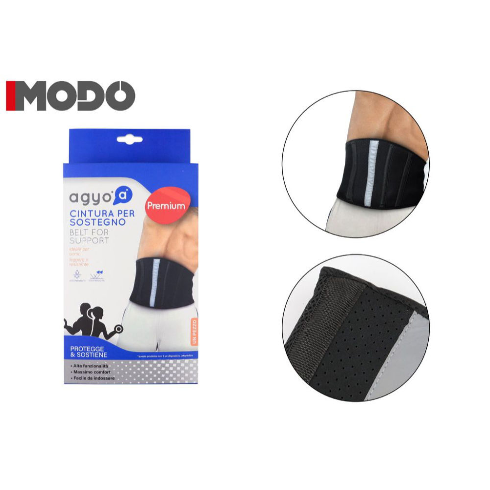 I04 TUTORE CINTURA PER SOSTEGNO MOD.1 1PZAgyo