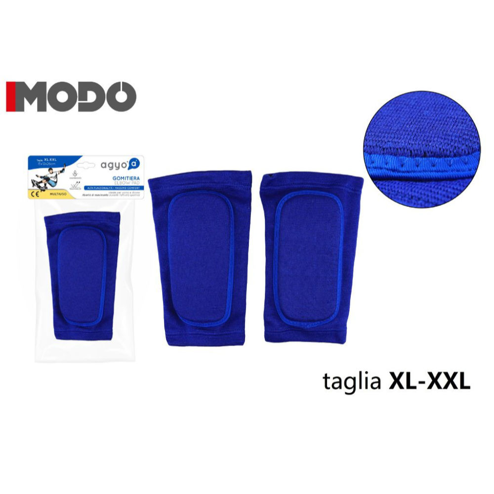 I04 TUTORE COPPIA GOMITIERA XL/XXL BLUAgyo