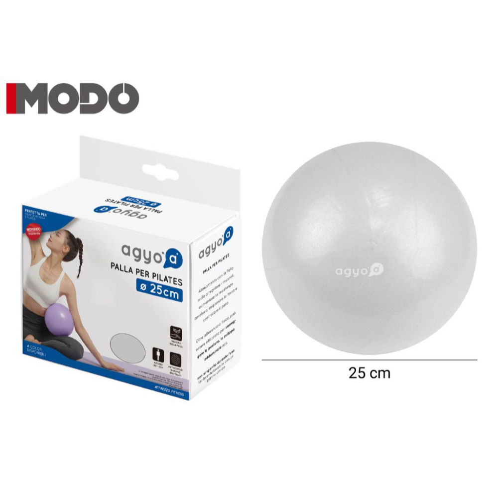 I23 PALLA PER PILATES 25CM GRIGIOAgyo