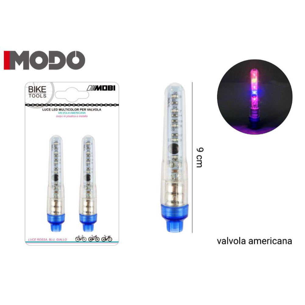 K03 LUCE LED MULTICOLOR PER VALVOLAMobi