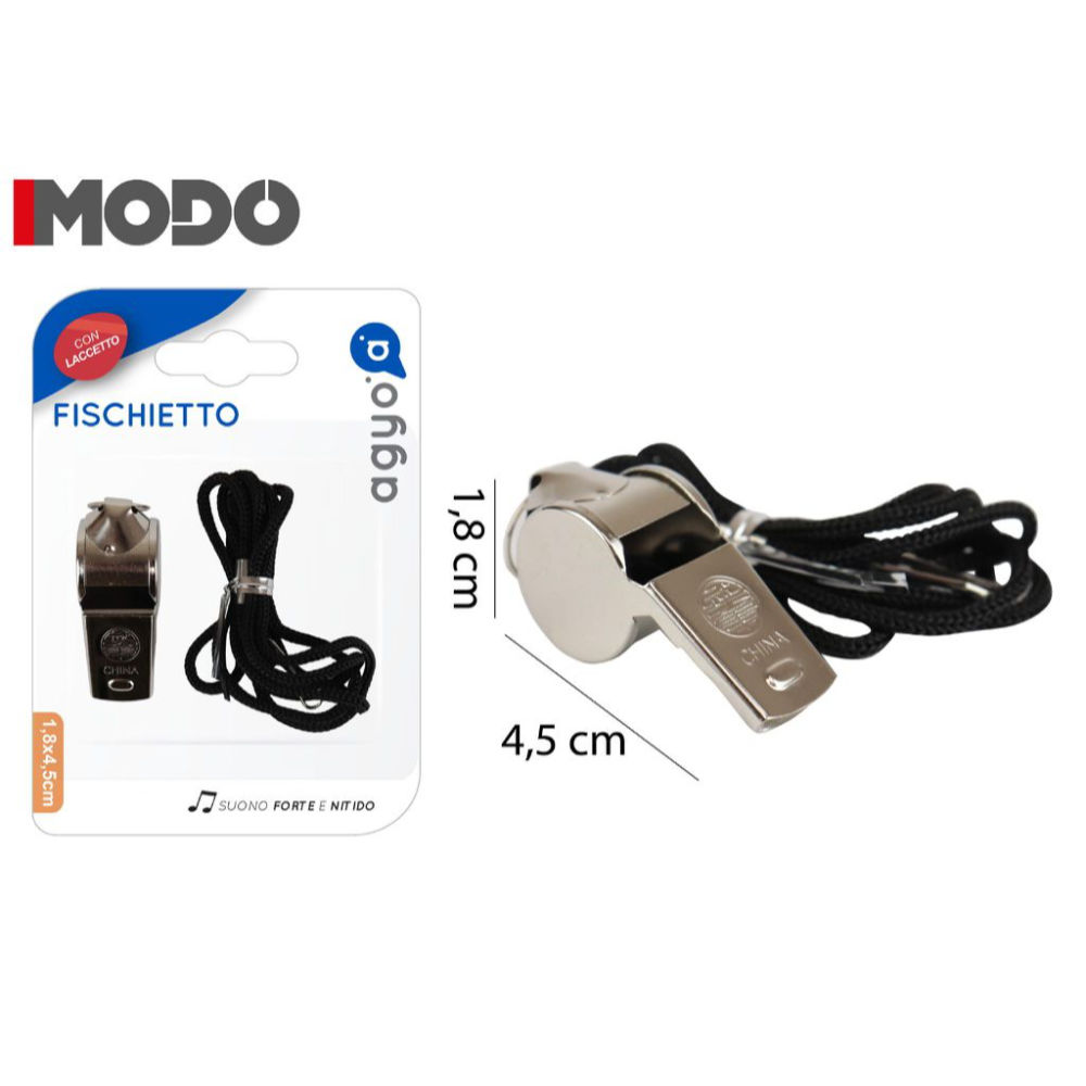 I03 FISCHIETTO IN PLASTICA 1.8*4.5CMAgyo
