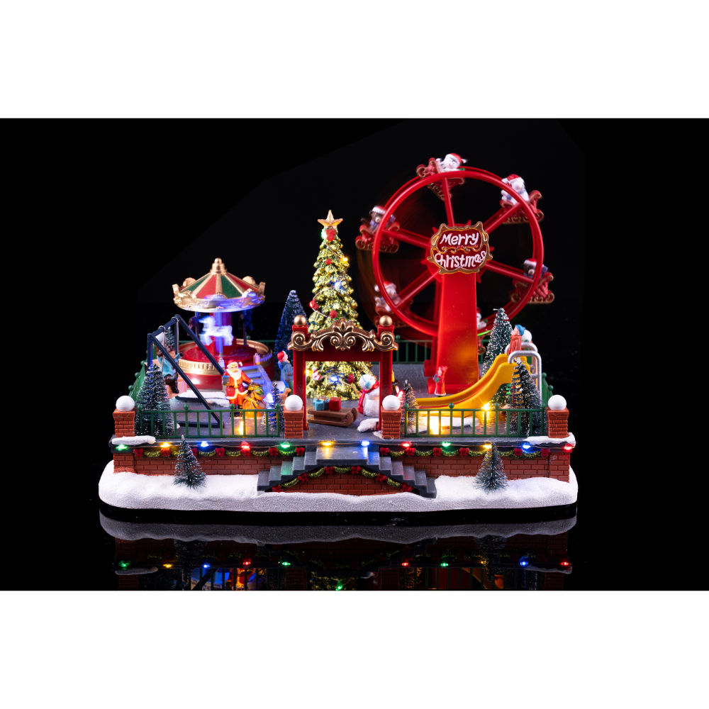Modellino Luna Park Natalizio - InterattivoNataluna