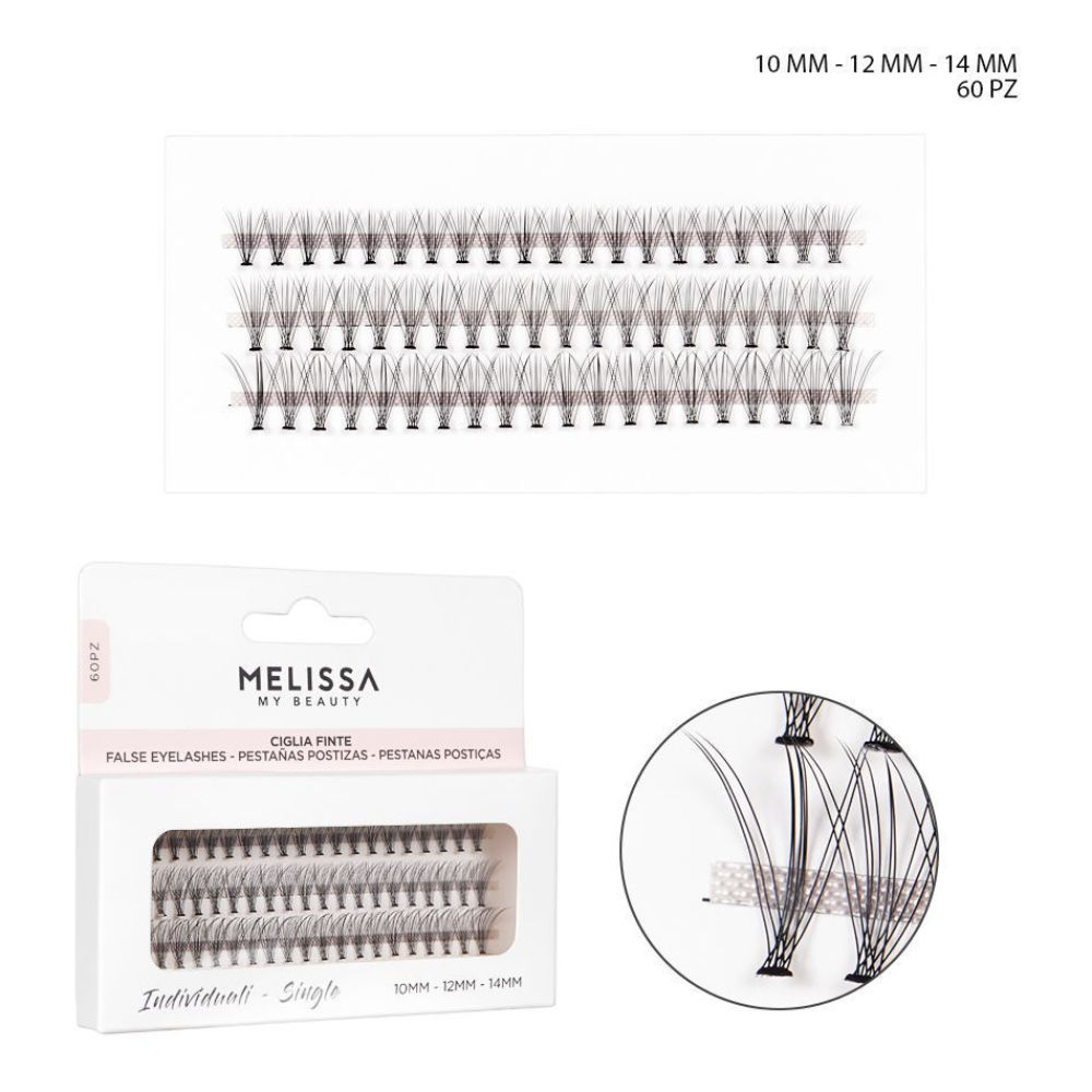 MELISSA CIGLIA FINTE INDIV. FINI - 60PZMelissa