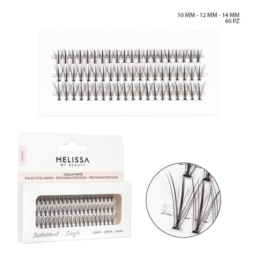 MELISSA CIGLIA FINTE INDIV. SPESSE - 60PZMelissa