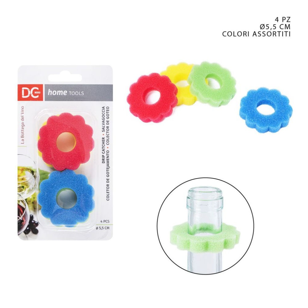 DC CASA SALVAGOCCIA BOTTIGLIA 5,5CM 4PZ ASS,Dc Casa