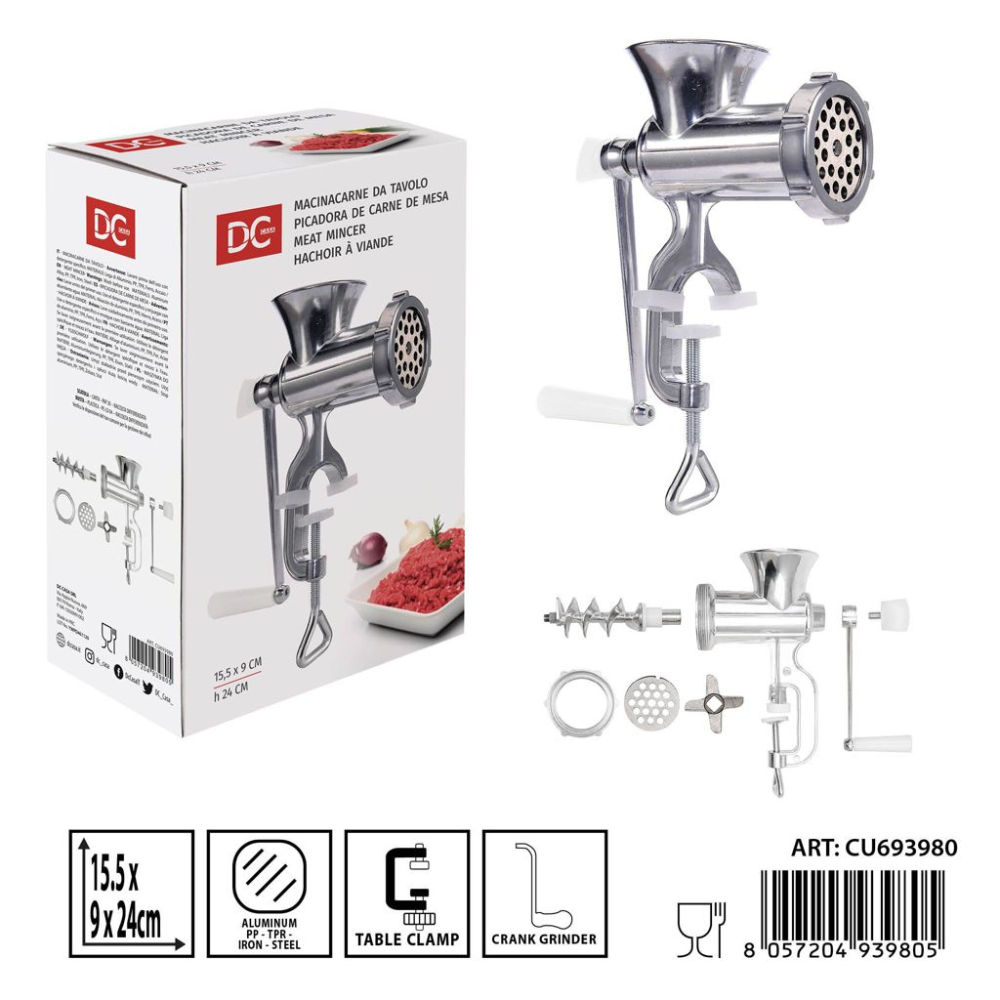 DC CASA MACINA CARNE DA TAVOLO 15.5X9X24CMDc Casa