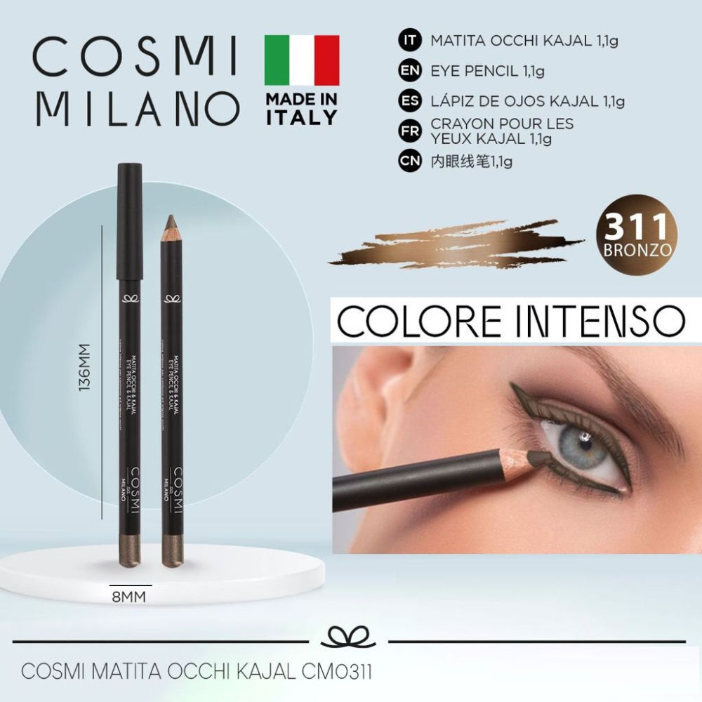 COSMI MILANO MATITA OCCHI E KAJAL N.311 BRONZOCosmi
