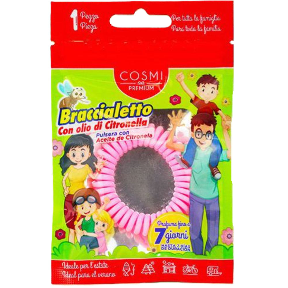 COSMI BRACCIALE CITRONELLA ANTIZANZARE - 1PZCosmi