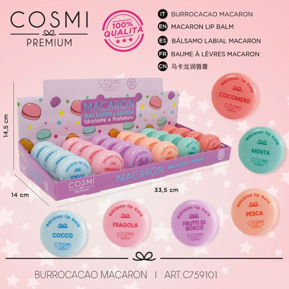 COSMI BALSAMO LABBRA MACARONCosmi